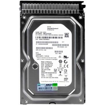 HP 500GB 6G SATA 7.2K 3.5IN (658103-001-RFB) thumbnail