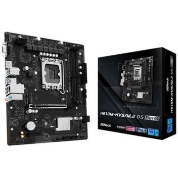 ASRock H610M-HVS/M.2 D5 Gen5 Mainboard (90-MXBTV0-A0UAYZ) thumbnail