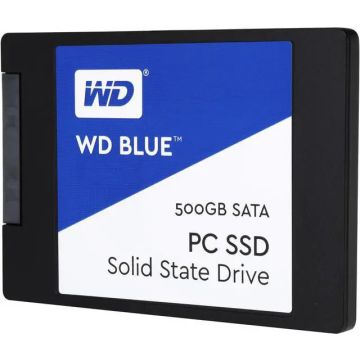 Western Digital WD Blue PC SSD WDS500G1B0A - SSD - 500GB - intern - 2.5 (6,4 cm) - SATA 6Gb/s (WDS500G1B0A) (WDS500G1B0A) thumbnail