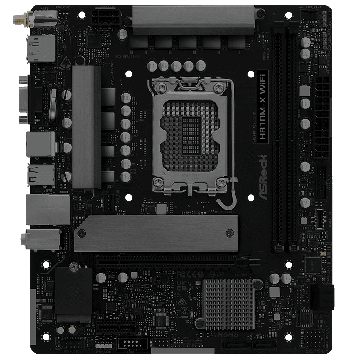 Asrock H810M-H Intel H810 LGA 1851 (Socket V1) micro ATX (H810M-H) thumbnail