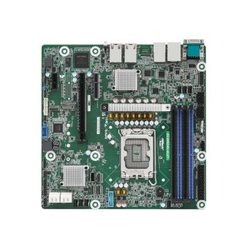 ASRock W680 WS, 1xSKT LGA 1700, Intel Core 14 Gen., W680, SATA, 2xM.2, 4xGbE, IPMI (W680 WS) thumbnail