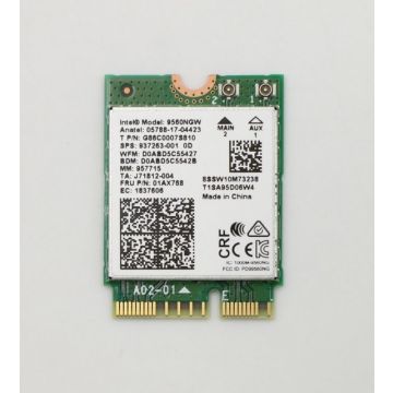 Lenovo Wireless,CMB,IN,9560 NV M2 +BT5.0 WLAN-kaart (01AX768) thumbnail