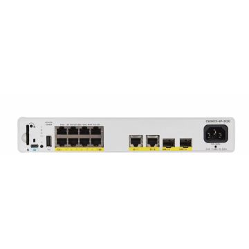 Cisco Catalyst 9200CX - Network Advantage - pøepínaè - kompaktní - L3 - øízený - 8 x 10/10 (C9200CX-8P-2X2G-A) thumbnail