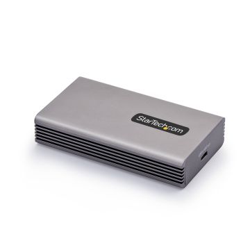 StarTech.com USB4 naar Ethernet Adapter, 10GbE, Multi-Gigabit, Thunderbolt Compatibel, 10GBASE-T/5G/2.5G NIC, 10G LAN Adapter, 0,5m USB4 Kabel, Win/Mac, TAA (USB4-10GBE-ETHERNET) thumbnail
