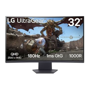 LG 32GS60QC-B computer monitor 80 cm (31.5") 2560 x 1440 Pixels Quad HD LCD Zwart (32GS60QC-B | 32GS60QX) thumbnail