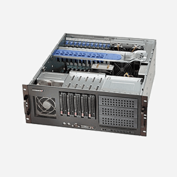 Super Micro Supermicro 2U 8x 3.5 hot-swap SAS3/SATA drive 2x1200W (CSE-825BTQC-R1K23LPB) thumbnail