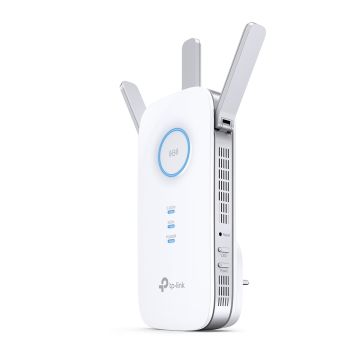 TP-Link RE550 netwerkextender Netwerkzender & -ontvanger Wit 10, 100, 1000 Mbit/s (RE550(EU)) thumbnail