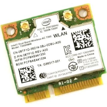 Dell Dual Band Wireless-AC 7260 (8TF1D) thumbnail