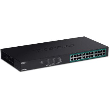TRENDnet TPE TG240g - Switch - 24 x 10/100/1000 (PoE+) - Desktop, an Rack montierbar - PoE+ (TPE-TG240G) (TPE-TG240G) thumbnail