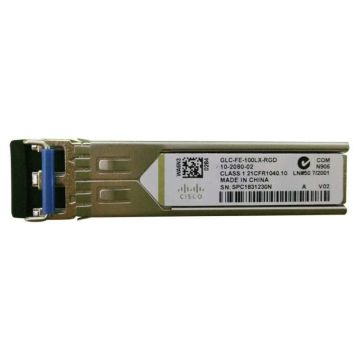 Cisco 100MBPS SINGLE MODE RUGGED SFP (GLC-FE-100LX-RGD=) thumbnail