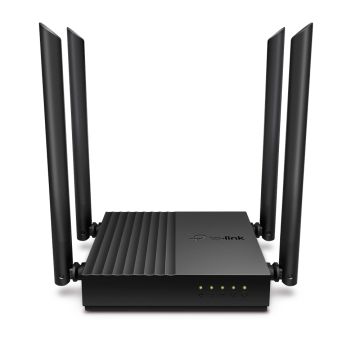 TP-Link ARCHER A64 draadloze router Gigabit Ethernet Dual-band (2.4 GHz / 5 GHz) Zwart (ARCHER A64) thumbnail