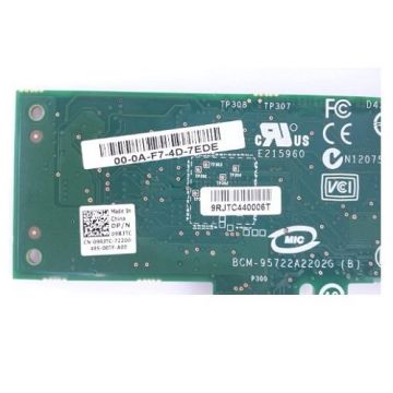 Dell Card Network PCI-E BCOM 5722 (9RJTC) thumbnail