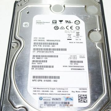 HP Hard Drive HDD Seagate 8TB (MB8000JFECQ-RFB) thumbnail
