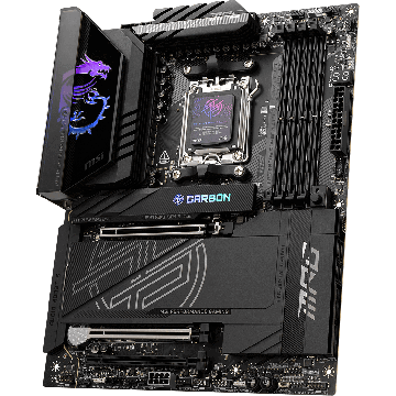 MSI MPG X870E Carbon WIFI Mainboard Sockel AM5 (DS 7E49-001R) thumbnail