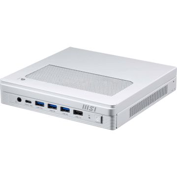 MSI Pro DP10 A14MG-007EU PC's/werkstation Intel® Pentium® Gold G7400 8 GB DDR5-SDRAM 128 GB SSD Windows 11 Pro Mini PC Wit (PRO DP10 A14MG-007EU) thumbnail