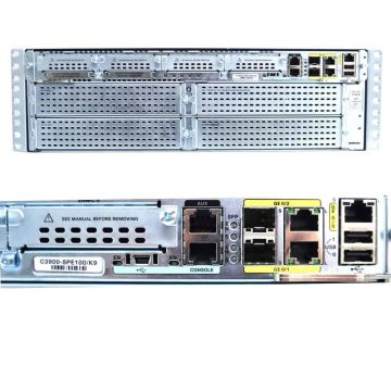 Cisco CISCO3925/K9 3925 Integrated Services Router - 3 x RJ-45 Based Ports - 4 x EHWIC Slots - 4 x Onboard DSP (PVDM) Slots (CISCO3925/K9) thumbnail