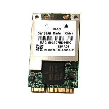 Dell DW1490 (Broadcom BCM94311MCAG) JC977 Wireless Card - Mini PCI Express - Wi-Fi 802.11 a/b/g WLAN (JC977) thumbnail