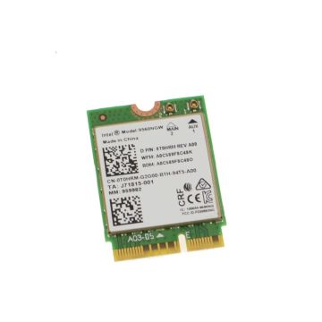 Dell T0HRM Intel Wireless AC 9560 Wi-Fi 802.11ac Bluetooth 5.0 Card for OptiPlex 3060 - 2x2 - 2.4, 5 GHz - M.2 2230 - NGFF (T0HRM) thumbnail