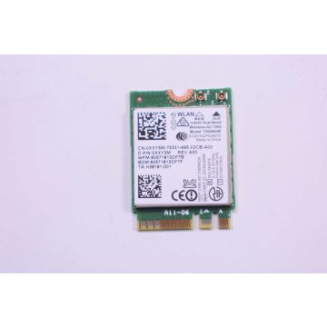 Dell XXY3M (Intel 7265NGW) Wireless-ac 7265 Dual Band WLAN WiFi + Bluetooth Card - 802.11 ac/a/b/g/n - Bluetooth 4.0 - M.2 (XXY3M) thumbnail