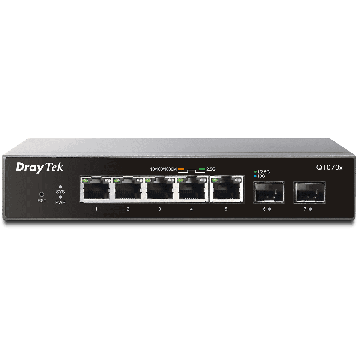 Draytek Switch Desk. DrayTek VigorSwitch  Q-1070x  2*SFP+/ 5*2,5GBE retail (VSWITCHQ1070X-DE-AT-CH) thumbnail