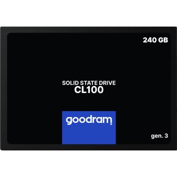 Goodram CL100 gen.3 240 GB 2.5" SATA III 3D NAND (SSDPR-CL100-240-G3) thumbnail
