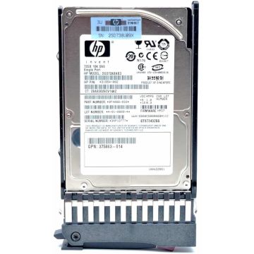 HP 72GB hdd hot plug SAS SP G2 (434916-001) thumbnail