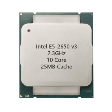 Intel Xeon Processor E5-2650 v3 CM8064401723701 Server Processor - SR1YA - 10-Core - 25 MB Cache - 2.3 GHz Base Frequency - FC-L (CM8064401723701) thumbnail