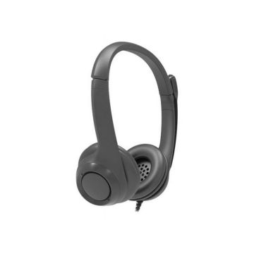 Logitech 991-000290 Wired Headset - Black - Stereo - Binaural (991-000290) thumbnail