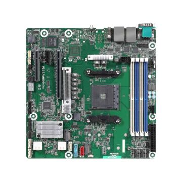 ASRock Mainboard W880D4U Micro-ATX Sockel LGA 1851 Single - Mainboard - Intel Sockel 1851 (Core Ultra 100&200) (W880D4U) (W880D4U) thumbnail