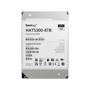 Synology HAT5300 - 3.5 - 8000GB - 7200 RPM (HAT5300-8T) thumbnail