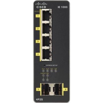 Cisco IE-1000 GUI BASED L2 POE SWITCH (IE-1000-4P2S-LM) thumbnail