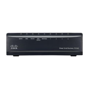 Cisco Small Business RV042 - Smìrovaè - 4portový switch - porty WAN: 2 - repasovaný (RV042-EU-RF) thumbnail