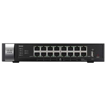 Cisco Small Business RV325 - Smìrovaè - 14-portový switch - GigE - porty WAN: 2 - repasova (RV325-K9-G5-RF) thumbnail