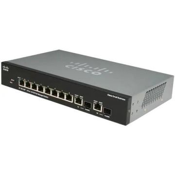 Cisco Small Business SF302-08MPP - Pøepínaè - L3 - øízený - 8 x 10/100 (PoE+) + 2 x kombin (SF302-08MPPK9EU-RF) thumbnail