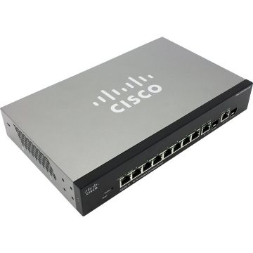 Cisco Small Business SF300-08 - Pøepínaè - L3 - øízený - 8 x 10/100 - desktop - repasovaný (SRW208-K9-G5-RF) thumbnail
