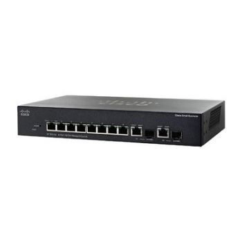 Cisco Small Business SF302-08 - Pøepínaè - L3 - øízený - 8 x 10/100 + 2 x kombinace Gigabi (SRW208G-K9-G5-RF) thumbnail