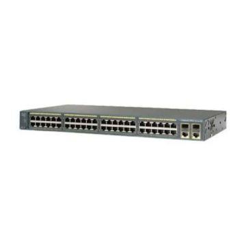 Cisco Catalyst 2960-48TT - Pøepínaè - L4 - øízený - 48 x 10/100 + 2 x 10/100/1000 - Lze mo (WS-C2960-48TT-L-RF) thumbnail