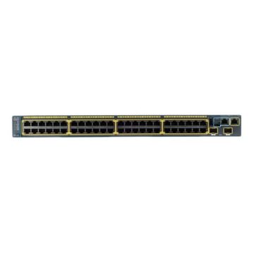 Cisco REFURB/, Cat 2960S 48 GigE, 2 x SFP LAN (WS-C2960S-48TSS-RF) thumbnail