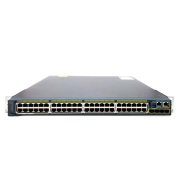Cisco Switch, 48 GigE PoE 370W 4xSFP LAN Base/REMANUFACTURED (WS-C2960S48LPSL-RF) thumbnail