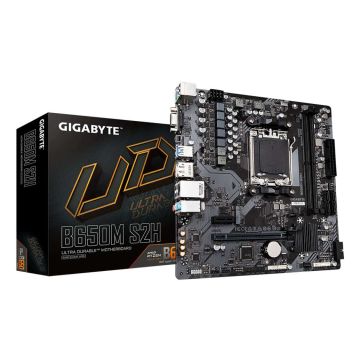 GIGABYTE B650M S2H moederbord AMD B650 Socket AM5 micro ATX (B650M S2H 1.0) thumbnail