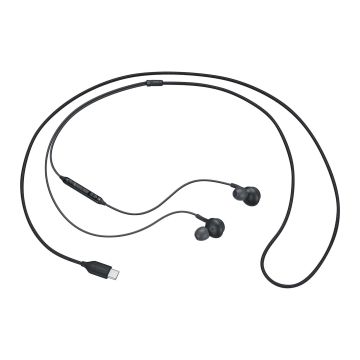 Samsung EO-IC100 Headset Bedraad In-ear Oproepen/muziek USB Type-C Zwart (EO-IC100BBEGEU) thumbnail