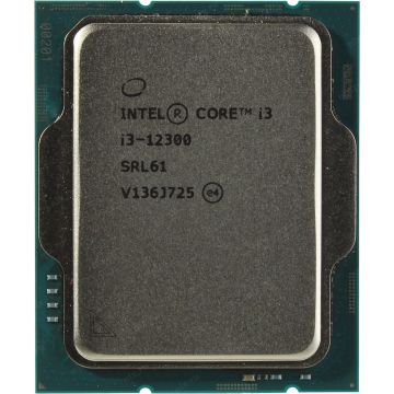Intel Core i3 12300 - 3.5 GHz - 4 jádra - 8 vláken - 12 MB vyrovnávací pamì - LGA1700 Soc (CM8071504650906) thumbnail