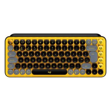 Logitech POP Keys - Klávesnice - bezdrátový - Bluetooth LE, Bluetooth 5.1 - QWERTY - US me (920-010735) thumbnail