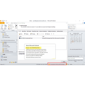 Microsoft Outlook 2010 - afgift for ov (NFA-00903) thumbnail