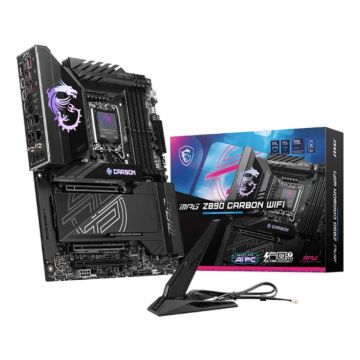 MSI MPG Z890 CARBON WIFI moederbord Intel Z890 LGA 1851 (Socket V1) ATX (MPG Z890 CARBON WIFI) thumbnail