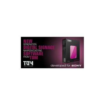 Sony TDM Digital Signage - Licence na pøedplatné (1 rok) - hostovaná aplikace (TDM-DS1Y) thumbnail