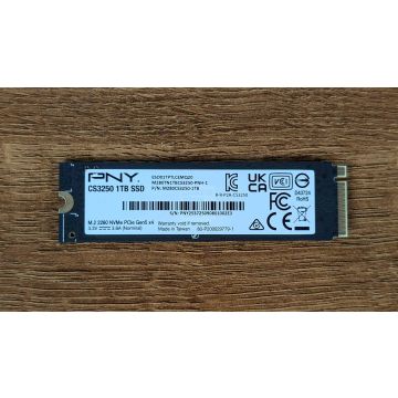 PNY SSD    1TB PNY      M.2  PCI-E   NVMe Gen5 CS3250 retail (M280CS3250-1TB-TB) thumbnail
