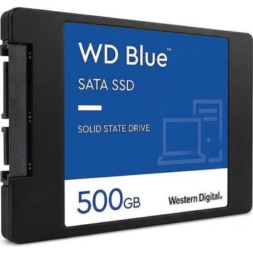 Western Digital WD SSD 2.5 500GB Blue SATA3 (Di) (WDS500G5B0A-00LMP0) thumbnail