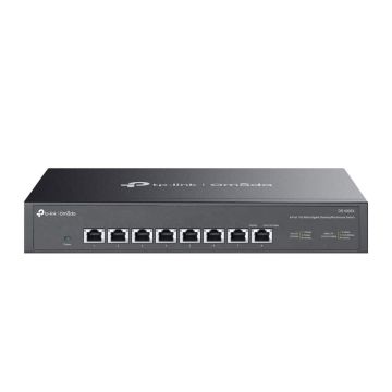 TP-Link Omada DS1008X netwerk-switch Unmanaged 10G Ethernet (100/1000/10000) 1U Zwart (DS1008X) thumbnail
