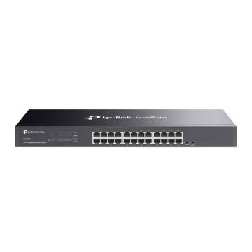 TP-Link Omada DS1024G netwerk-switch Unmanaged Gigabit Ethernet (10/100/1000) 1U Zwart (DS1024G) thumbnail
